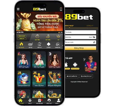 Đa dạng môn thể thao trên 89bet1 iOS App